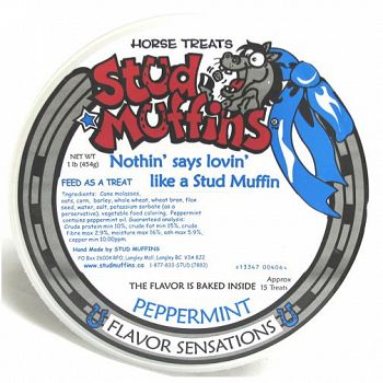 Stud Muffins Horse Treats - Peppermint / 20 oz