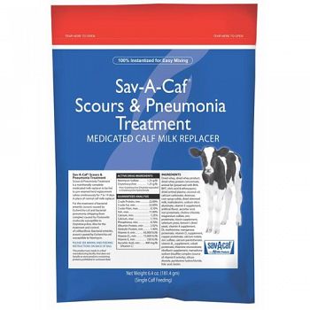 Sav-a-caf Scours and Pneumonia Treatment 6.4 oz. (Case of 14)