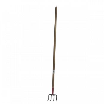 Classic Four Tine Garden Cultivator With 48-Inch Wood Handle
