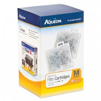 Aqueon Filter Cartridge - Med / 12 pk.