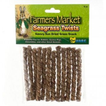 Seagrass Twists for Small Pets - 12 pack / 4 in.