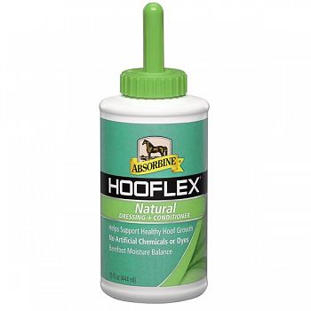 Absorbine Hooflex Natural Conditioner With Brush 15 oz.