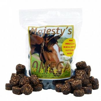 Majestys Omega Wafers for Horses 60 ct.
