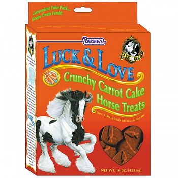 Luck and Love Carrot Cake Treats for Horses  - 16 oz.