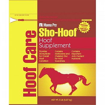 Sho-Hoof Equine Hoof Supplement 5 lbs