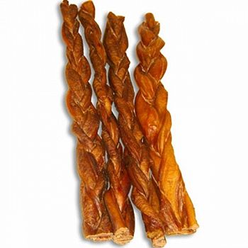 Braided Bully Stick for Dogs -12 in.