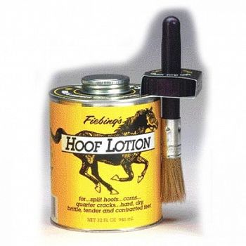 Hoof Lotion with Brush Top Applicator 32 oz.
