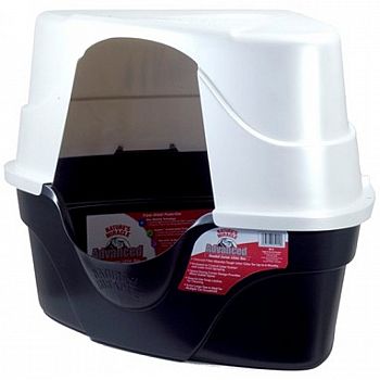 Natures Miracle Advanced Hooded Corner Litter Box