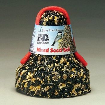 Mixed Seed Bell with Net for Wild Birds - 16 oz.