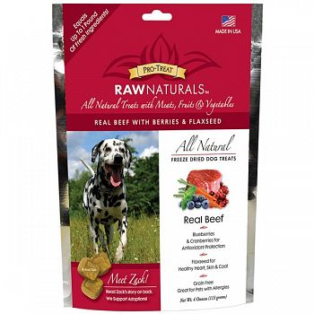 Raw Naturals Real Beef Treat for Dogs - 4 oz.