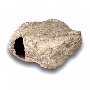 Flat Cichlid Stone with 2 Openings - Giant