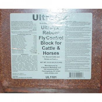 Rabon Cattle and Horse Block 33.3 lbs