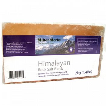 Equine/Large Animal Himalayan Salt Block - 4.4 lbs