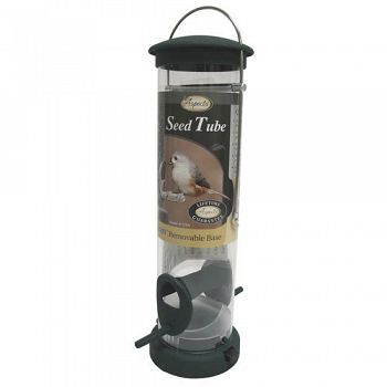 Quick-clean Seed Tube Feeder - Green / Large
