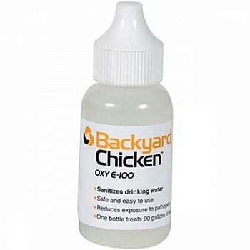 Oxy E-100 Backyard Chicken Water Sanitizer - 30 ml