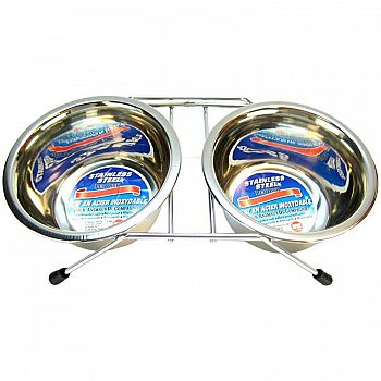 Stainless Steel Double Dog Diner