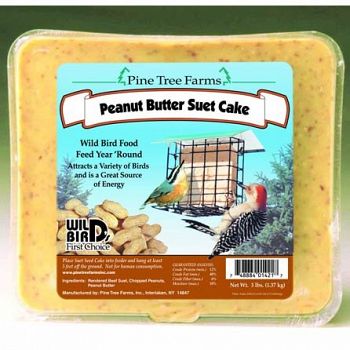 Peanut Butter Suet Cake for Wild Birds - 3 lbs.