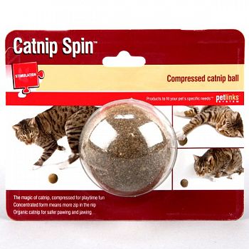 Catnip Spin Ball Toy
