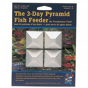 3-Day Fish Feeder Pyramid - 4 ct.