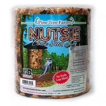 Nutsie Classic Seed Log for Wild Birds - 96 oz.