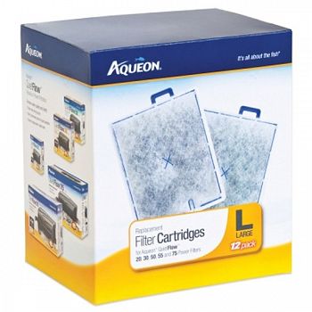 Aqueon Filter Cartridge - Large / 12 pk.