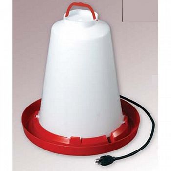 Heated Poultry Fountain 3 gallon