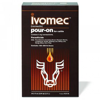 Wormer Ivomec Pouron 2.5 liter