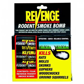 Revenge Rodent Smoke Bomb  4 PACK (Case of 12)