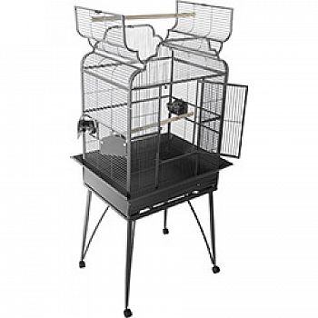 Victorian Open Top Cage With Removable Legs