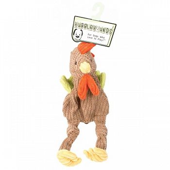 Hugglehounds Rooster Knottie Dog Toy