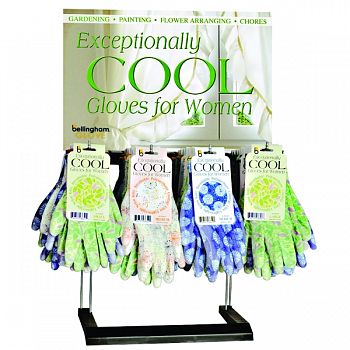 Bellingham Exceptionally Cool Gloves Display  48 PIECE