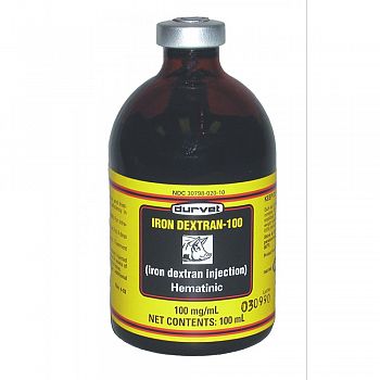 Iron Dextran Injection for Pigs - 100 ml.