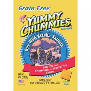 Yummy Chummies Salmon and Berries- Grain Free - 4 oz.