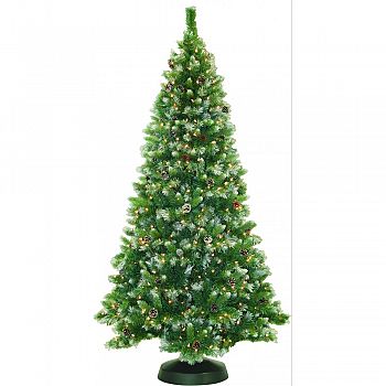 Oakdale Artificial Tree With Clear Lights  7 FEET