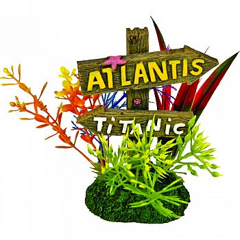 Exotic Environments Atlantis And Titanic Sign  SMALL