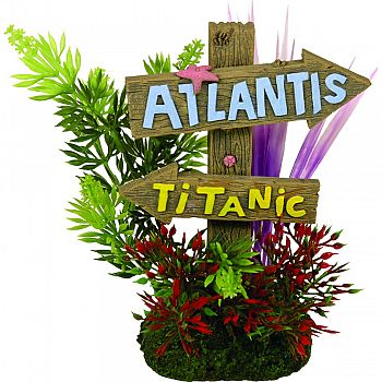 Exotic Environments Atlantis And Titanic Sign  LARGE