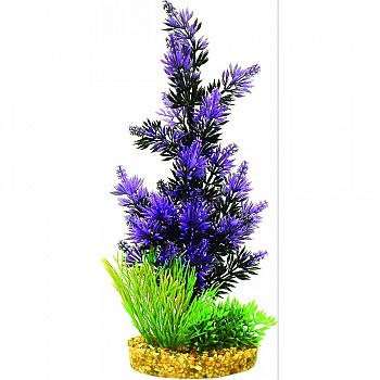 Colorburst Florals Brush Plant Cluster BLACK/PURPLE 