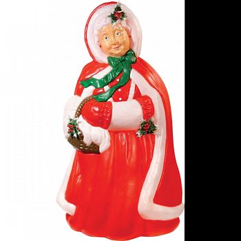 Light Up Mrs Claus RED/WHITE 40 INCH