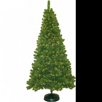 Mk Rockport Prelit Artificial Christmas Tree GREEN 6.5 FOOT
