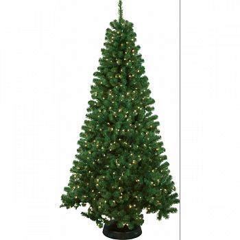 Mk Rockport Prelit Artificial Christmas Tree GREEN 7.5 FOOT
