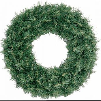 Mountain King Moss Blank Artificial Wreath GREEN 24 INCH