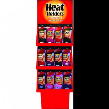 Heat Holder Thermal Socks Display  48 PIECE