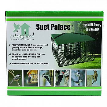 Squirrel Resistant Suet Palace