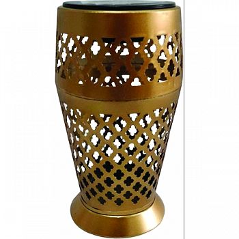 Outdoozie Lattice Solar Table Top Torch BRONZE  (Case of 4)