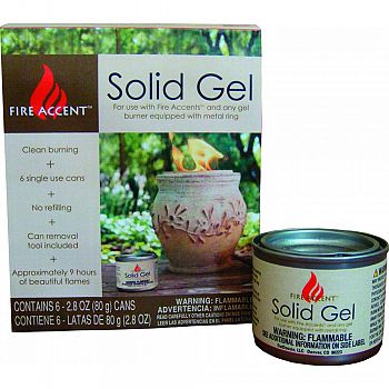 Outdoozie Fire Accent Solid Gel   (Case of 12)