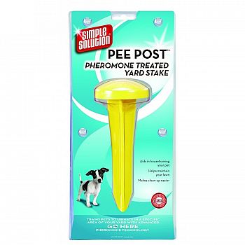 Simple Solution Pee Post Pheromone-Treated Yard Stake - 13 in.