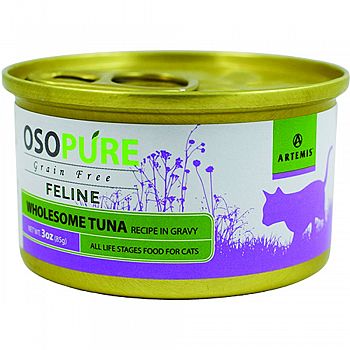 Osopure Grain Free Feline Formula TUNA 3 OUNCE (Case of 24)