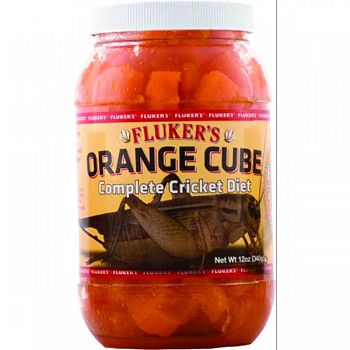 Orange Cube-complete Cricket Diet  12 OUNCE