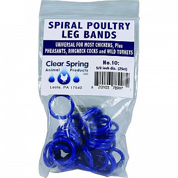 Sprial Poultry Leg Bands