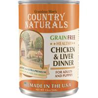 Grain Free Canned Dog Food CHICKEN/LIVER 13 OZ (Case of 12)